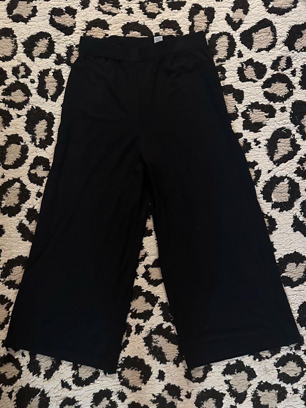 Chico's Black Wide-Leg Kids Leggings